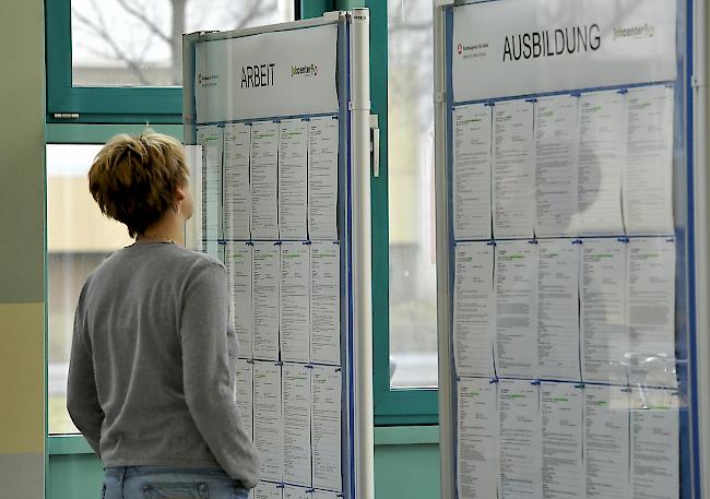 Die Zahl der Arbeitslosen im Wallis ist im Januar im Vergleich zum Dezember 2019 zurückgegangen.