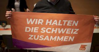 Die CVP-Delegierten haben sich am Samstag in Frauenfeld klar gegen die Begrenzungsinitiative der SVP ausgesprochen.