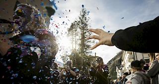 Der Kinderumzug ins Naters erlebte wie immer einen grossen Besucheraufmarsch.