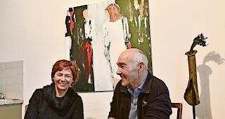 Abschied. Brigitte und Werner Keist: Abschied zum Jubil&auml;um. Archivbild mengis media