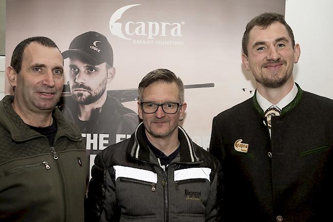 Dominik Kuonen (54) und Damian Squaratti (45), Naters, Tobias Brehm (39), Varen. 