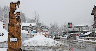 Bellwald-Fürgangen: Der erneute Wintereinbruch verzögert den geplanten Start der ersten Bauetappe.