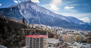 Hochschulcampus Brig: Der Neubau der FFHS und der FernUni.