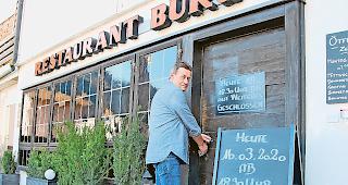 Schmerzhaft. Markus Lagger schloss gestern auf unbestimmte Zeit das  Traditionsrestaurant Burg in Raron.