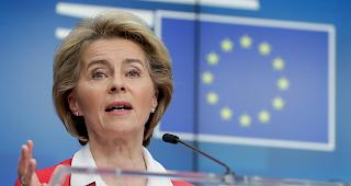 Nach mehreren Kontakten mit EU-Handelskommissar Phil Hogan habe Brüssel die EU-Länder angewiesen, Exporte von Schutzmaterial in die Schweiz und andere Efta-Staaten nicht mehr zu blockieren. EU-Kommissionspräsidentin Von der Leyen (Bild) hatte zuvor mitgeteilt, Schutzmaterial dürften nur noch mit ausdrücklicher Erlaubnis in Nicht-EU-Länder exportiert werden.