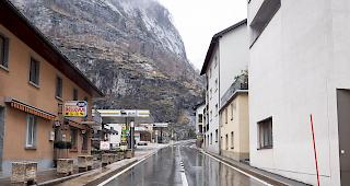 Der Durchgangsverkehr in Gondo ist auf ein Minimum zusammengeschrumpft.  