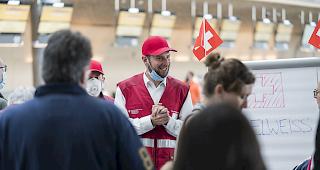 Die meisten Maschinen landeten am Flughafen Zürich-Kloten.