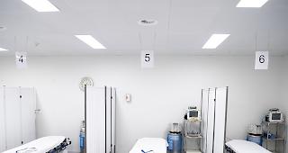 Blick ins Universitätsspital in Lausanne. Das Medianalter der Hospitalisierten liegt in der Schweiz bei 70 Jahren.