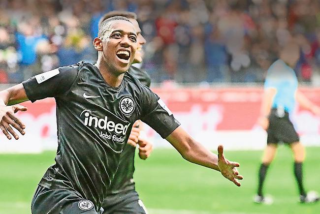 Noch einmal? Gelson Fernandes möchte noch einmal für Eintracht Frankfurt jubeln, in dieser oder in der nächsten Saison. Foto keystone